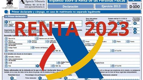 declaración de la renta 2022 españa